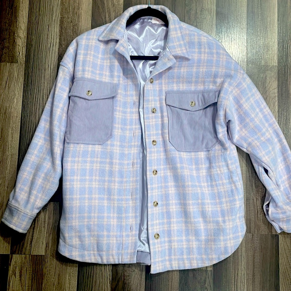 Pink Lily Flannel Jacket